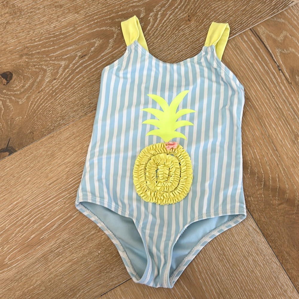 Sweet Pineapple Swim, toddler/kids size 2T,